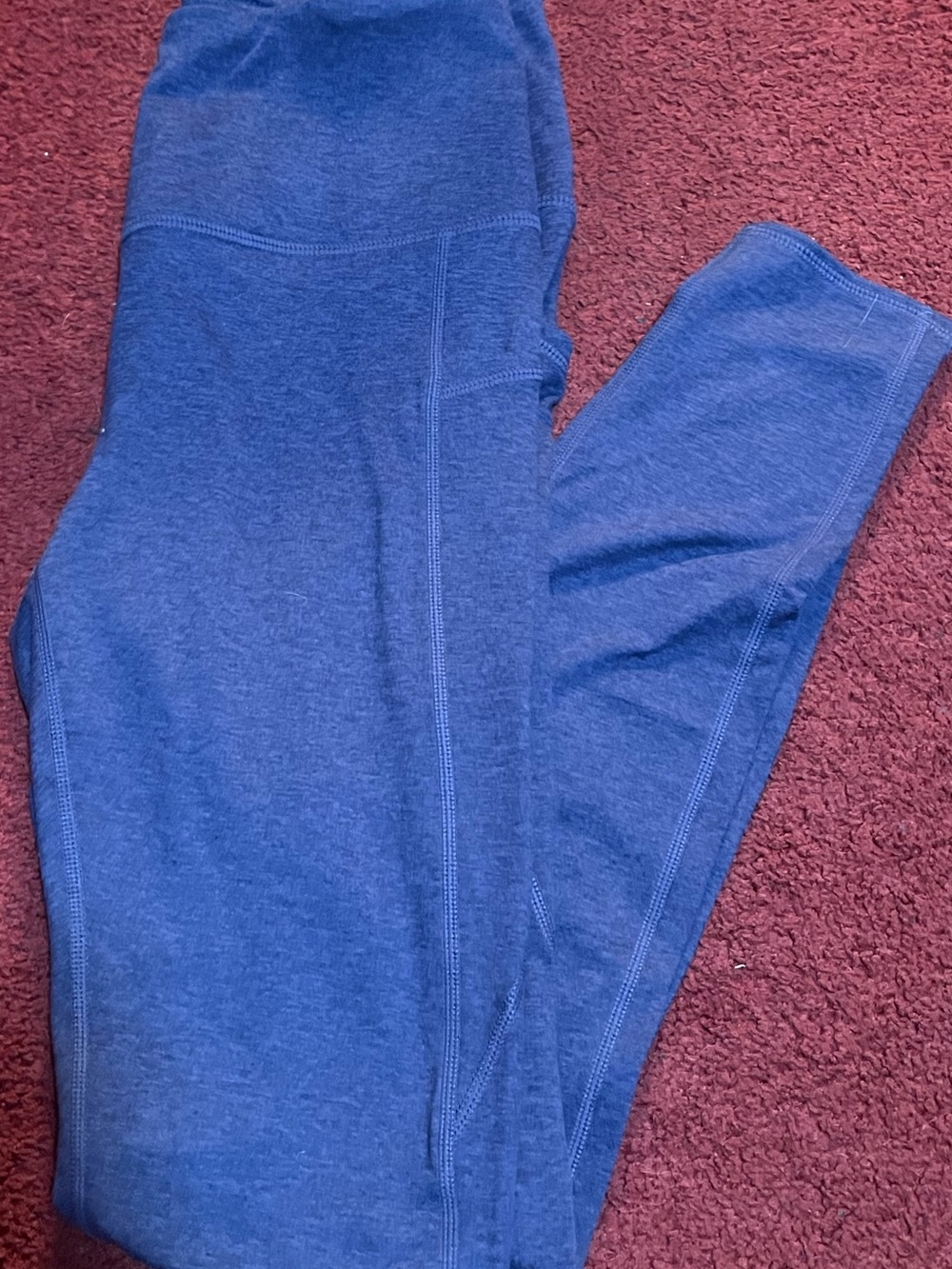 NEVER WORN- GAIAM Navy Blue High-Rise Performance Leggings
